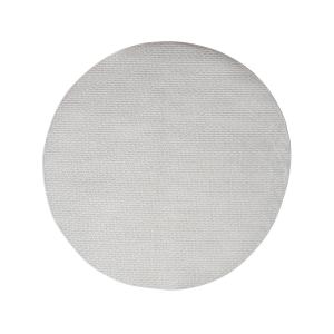 Alfombra de aspecto de yute blanco liso D120