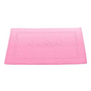Alfombra de baño de algodón 750gr/m2 50x80 cm rosa