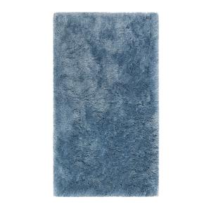Alfombra de baño en microfibra, antideslizante, azul 60x100