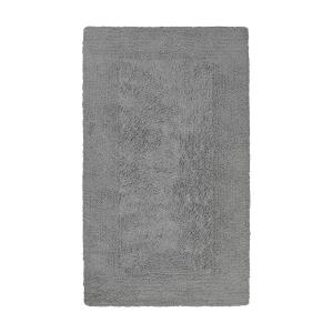 Alfombra de baño gris liso 80x150