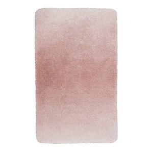 Alfombra de baño rosa suave degradado 80x150