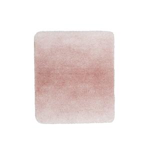 Alfombra de baño suave rosa degradado 55x65