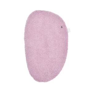 Alfombra de baño tejida a mano de poliéster - rosa 60x100 c…