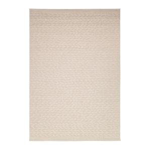 Alfombra de estilo escandinavo trenzada beige 120   x 170…