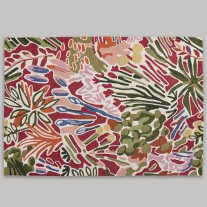 Alfombra de exterior con estampado multicolor, 160x230 cm