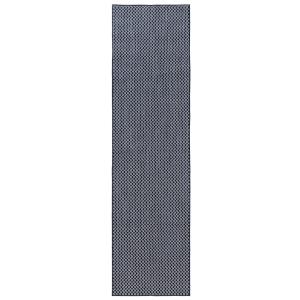 Alfombra de exterior & interior azul 70x200