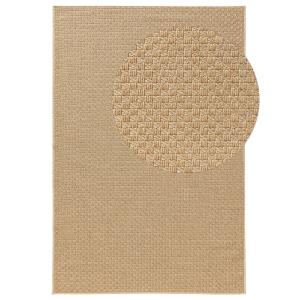 Alfombra de exterior & interior beige 115x170