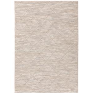 Alfombra de exterior & interior beige 120x170