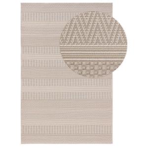 Alfombra de exterior & interior beige 160x230