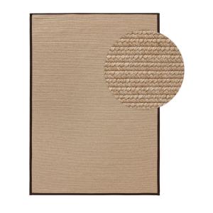 Alfombra de exterior & interior beige 90x130