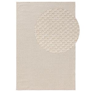 Alfombra de exterior & interior crema 192x290