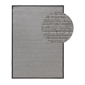 Alfombra de exterior & interior gris 200x300