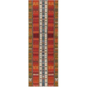 Alfombra de exterior & interior multicolor 80x250