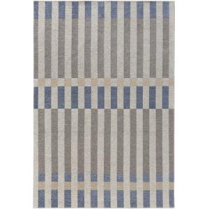 Alfombra de exterior & interior multicolor/azul 100x150