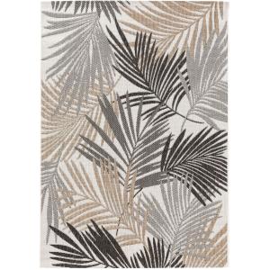 Alfombra de exterior & interior negro 160x230