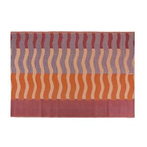 Alfombra de exterior tejida con estampado multicolor 160x23…