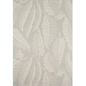 Alfombra de hojas de palmera gris - 70x140
