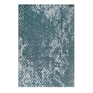 Alfombra de interior/exterior glam gris azul 160  x 230  cm