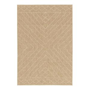 Alfombra de interior y exterior estilo slowlife beige 120…