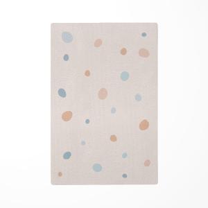 Alfombra de juego infantil lunares azul 85x130cm