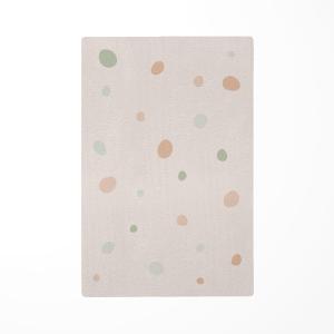 Alfombra de juego infantil lunares verde 85x130cm