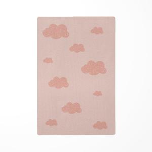 Alfombra de juego infantil nubes rosa 118x180cm