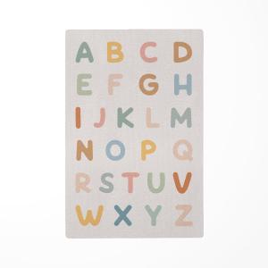 Alfombra de juego letras multicolor 118x180cm