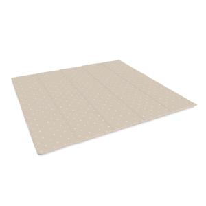 Alfombra de juegos (2 caras) infantil de 200x180 cm beige c…