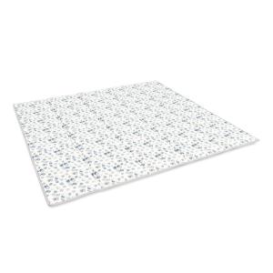 Alfombra de juegos (2 caras) infantil de 200x180 cm hojas e…