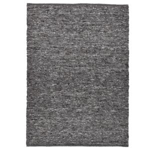 Alfombra de lana tejida a mano - gris natural - 160x230 cm