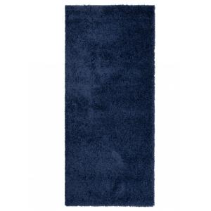Alfombra de pasillo dormitorio azul marino shaggy 80 x 400…