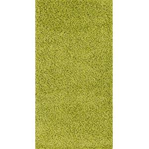 Alfombra de pasillo shaggy moderna verde 80x220
