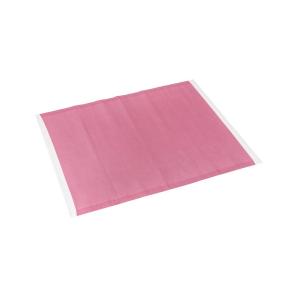 Alfombra de polipropileno pasillera para exterior rosa de 9…