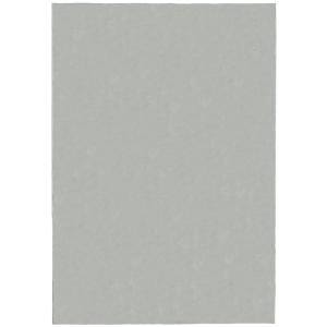 Alfombra de salón blanda gris 120x170 cm