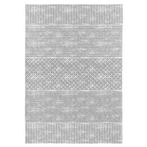 Alfombra decorativa de algodón con impresión digital gris 1…