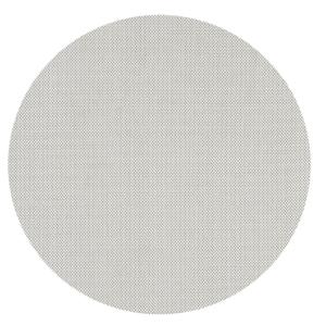 Alfombra duradera interior exterior, crema, 160 cm, redondo