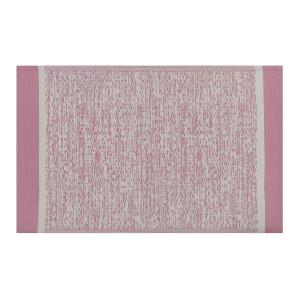 Alfombra en material sintético rosa 180x120cm