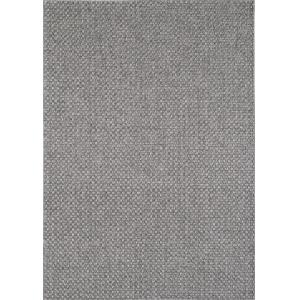 Alfombra exterior boho diseño, gris, 240 x 340 cm