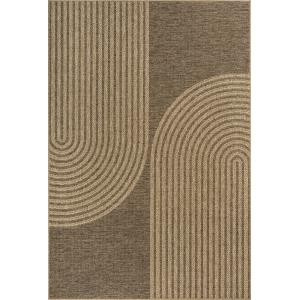 Alfombra exterior diseño yute - nature - 140 x 200 cm