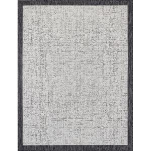 Alfombra exterior/interior marfil/gris 200x275