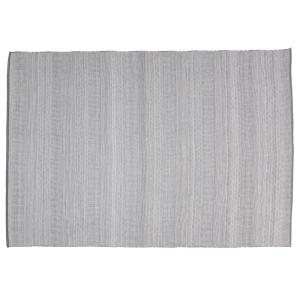 Alfombra exterior rect 160x230cm poliéster reciclado gris/b…