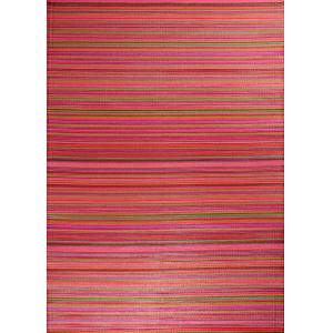 Alfombra exterior reversible diseño degradadas - violeta -…