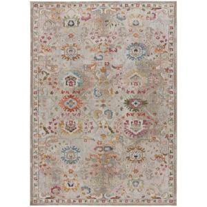 Alfombra exterior vintage beige/caldera 133x190 cm