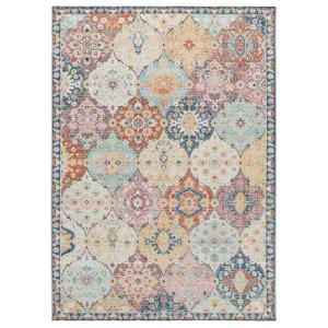 Alfombra exterior vintage multicolor 120x170 cm