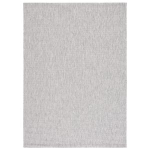 Alfombra gris 201 x 290 cm