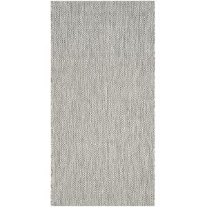 Alfombra gris 79 x 152 cm