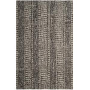 Alfombra gris/nego 160 x 231 cm