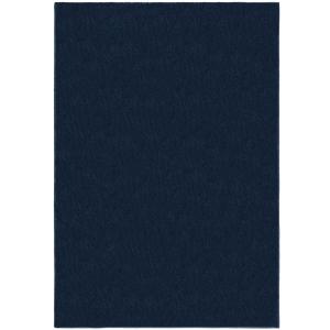 Alfombra gruesa de salón moderno azul 120x170 cm