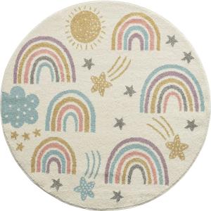Alfombra infantil moderna suave fácil mantener, crema, 160…