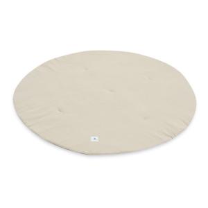 Alfombra infantil redonda (110 cm) beige